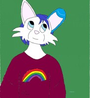 Self fursona portrait 