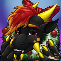 Goober got his head stuck in a reef