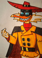 Negaduck sketch 1 (2024)