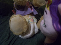 Pipp changes Chase's diaper like a big girl