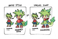 Art Style vs Species Swap