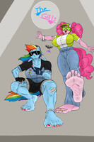 Pony gal besties 👣👣