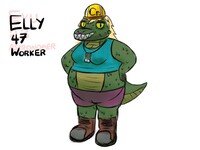 Crocodile Elly