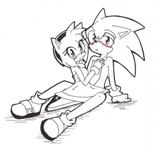 Sonamy Kiss by Viibe -- Fur Affinity [dot] net