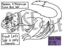 Noivern X Nargacuga Fusion Base Sale