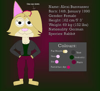 Alexi Bunwasser Ref Sheet