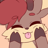 Aspen rubbing cheeks