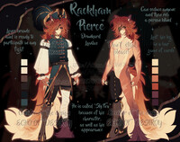 Pirate Fox reference sheet