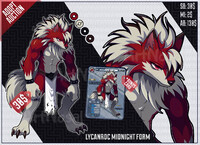 Lycanroc (Midnight Form) adopt (closed)