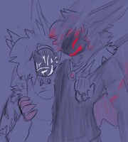 Grey and Visco hanging out