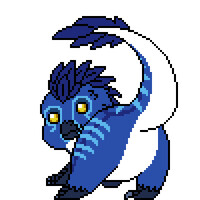 Chibi raptor tail swing [ANIM] [GIFT]