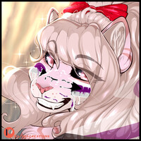 Pride Face Paint: Demisexual