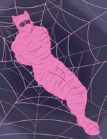 Pink cocoon