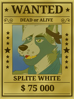 Doorsign FCD FurCalvaDance 2025: Splite White.