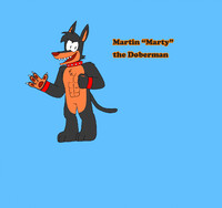 Marty the Doberman ref