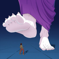 Asriel's gonna step on ya