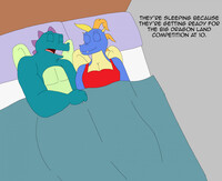 Buff Ord and Sophie Are Sleeping