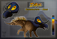 Zunic reference sheet -  Personal art