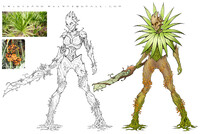 Saw-palmetto - character design