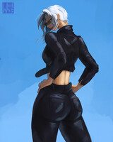 YCH Aeryn back view 🤍