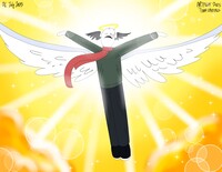 Artfight 2025 | Adriel Wings (Not My OC)