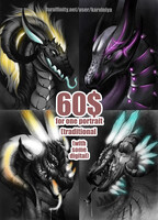 traditional YCH! =) So if you want see your dragon....