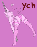 "Pole Dancer" YCH #6 - OPEN