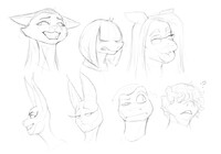Some faces