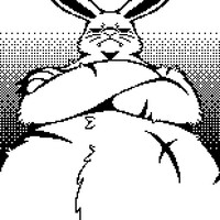 big rabbit looming