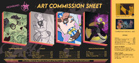 Updated Commission Price Sheet