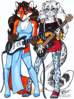 Cassie and Cindy by Terrie Smith
