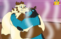 Hot Chocolate tub with Dragon