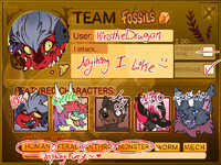 ArtFight Fossil Card