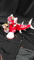Itamae（Sushi Chef）Cat Art Doll -Cat Tuna Hybrid, Animal