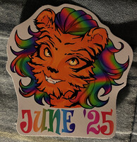 June '25 Tiger Sticker
