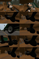 Goofy Driving Naked