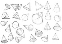 simple forms practice-cones 18-07-25