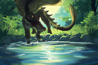 Saiph the dragon