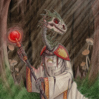Saurian lich