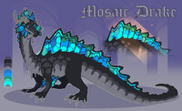 Mosaic Drake Design - TAKEN