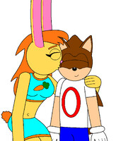 Eli's Cheer Bunnie Kisses: Alison