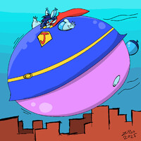 Super JayJay floats again!
