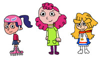Maurecia, Mrs. Jewls and Jenny Posing