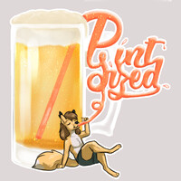 [Pun Sticker] Pintsized
