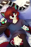 Fox Tummy Rubs (unscarfed)