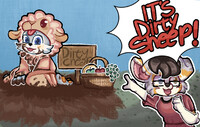 It's dirty sheep