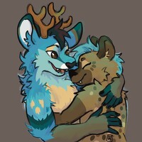 Cuddles between OCs