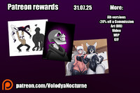 Patreon rewards 31.07.25