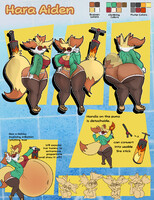 Hara Aiden Character Ref Sheet (2025)
