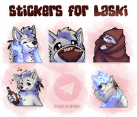 Stickerpack for Laski